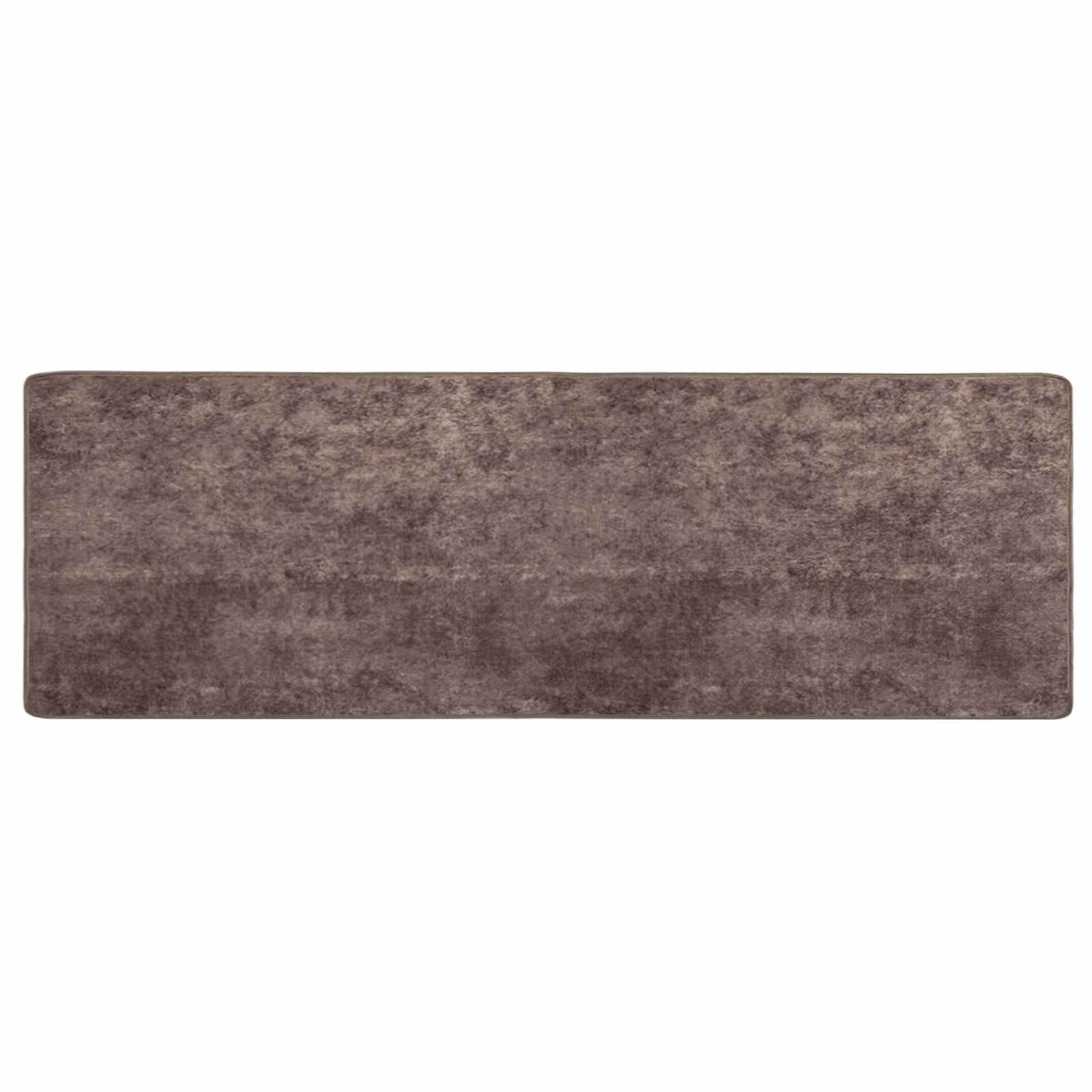 Teppe Runner MARSA Grå 250 x 80 cm Polyester og PVC vidaXL