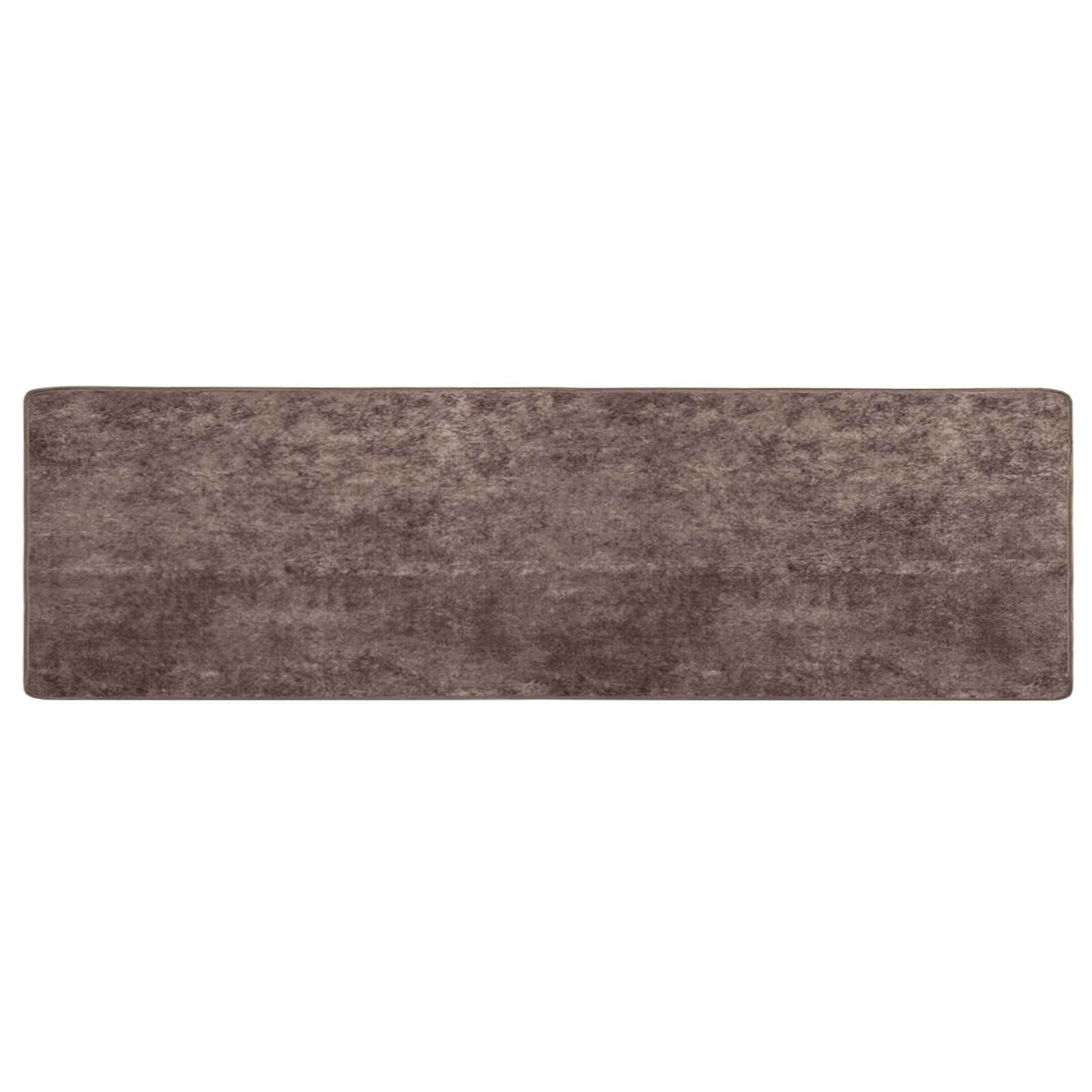 Teppe Runner MARSA Grå 350 x 80 cm Polyester og PVC vidaXL