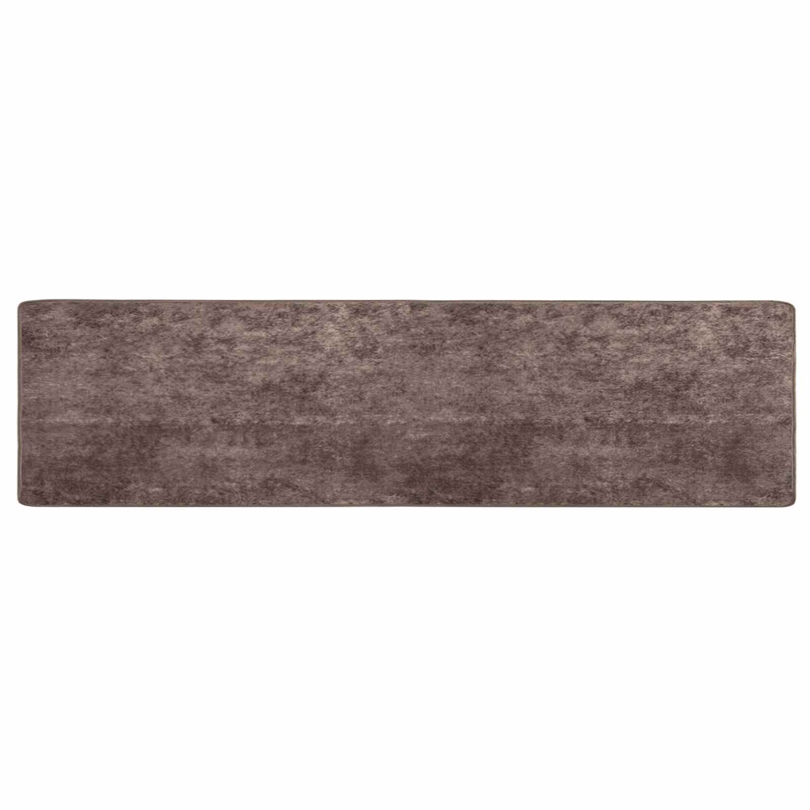 Teppe Runner MARSA Grå 400 x 80 cm Polyester og PVC vidaXL