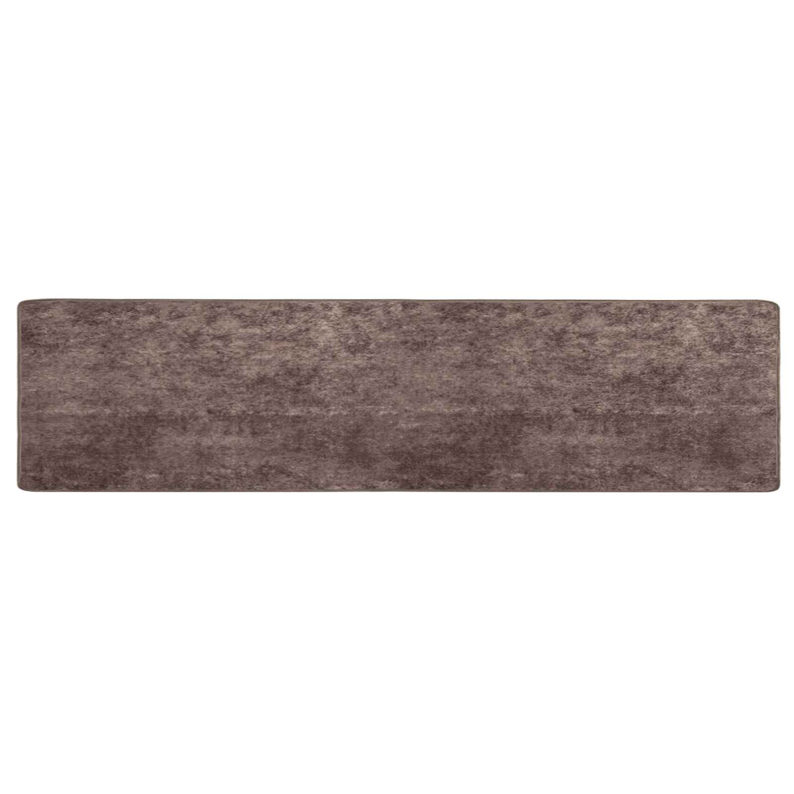 Teppe Runner MARSA Grå 450 x 80 cm Polyester og PVC vidaXL