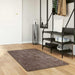 Teppe Runner MARSA Grå 100 x 150 cm Polyester og PVC