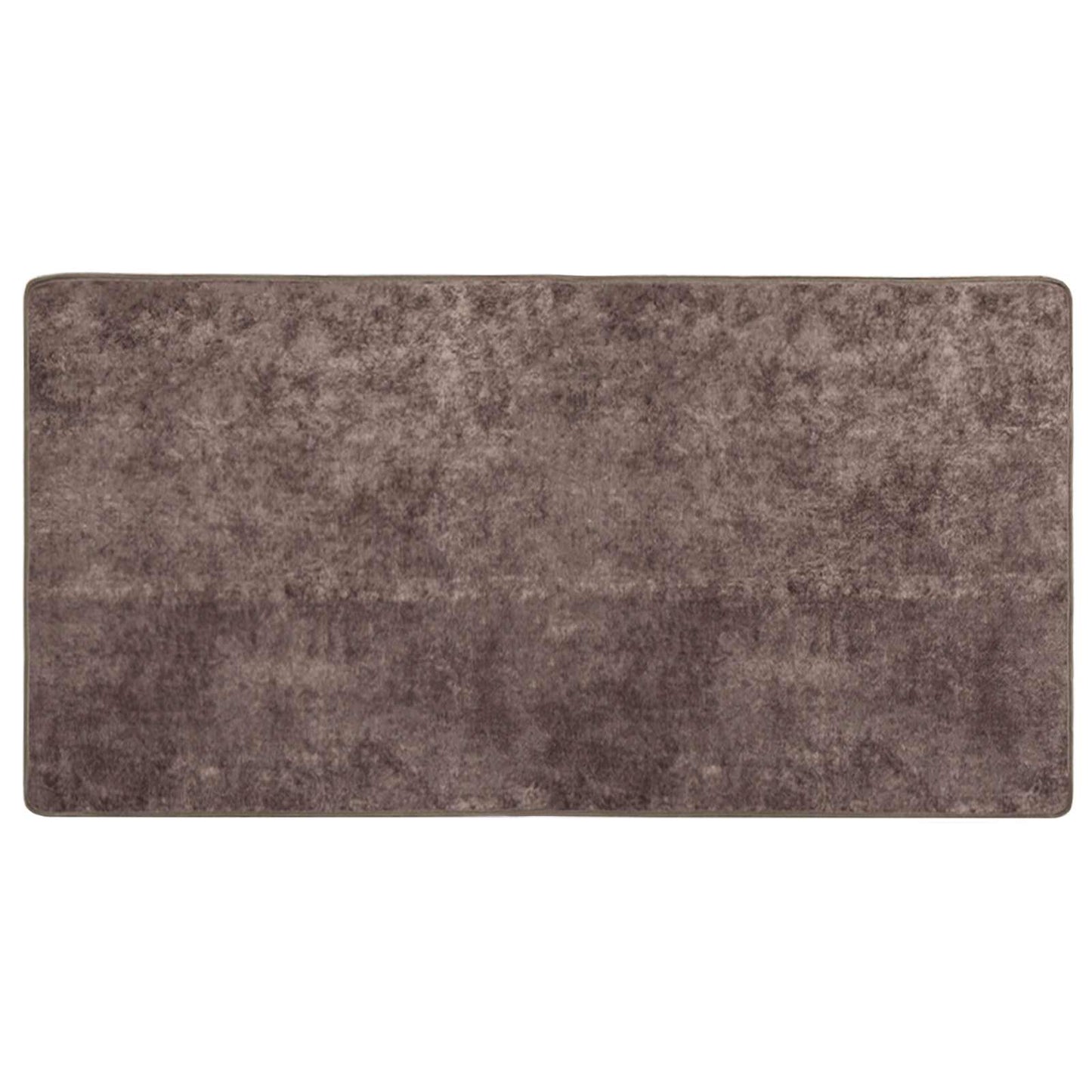 Teppe Runner MARSA Grå 200 x 100 cm Polyester og PVC vidaXL