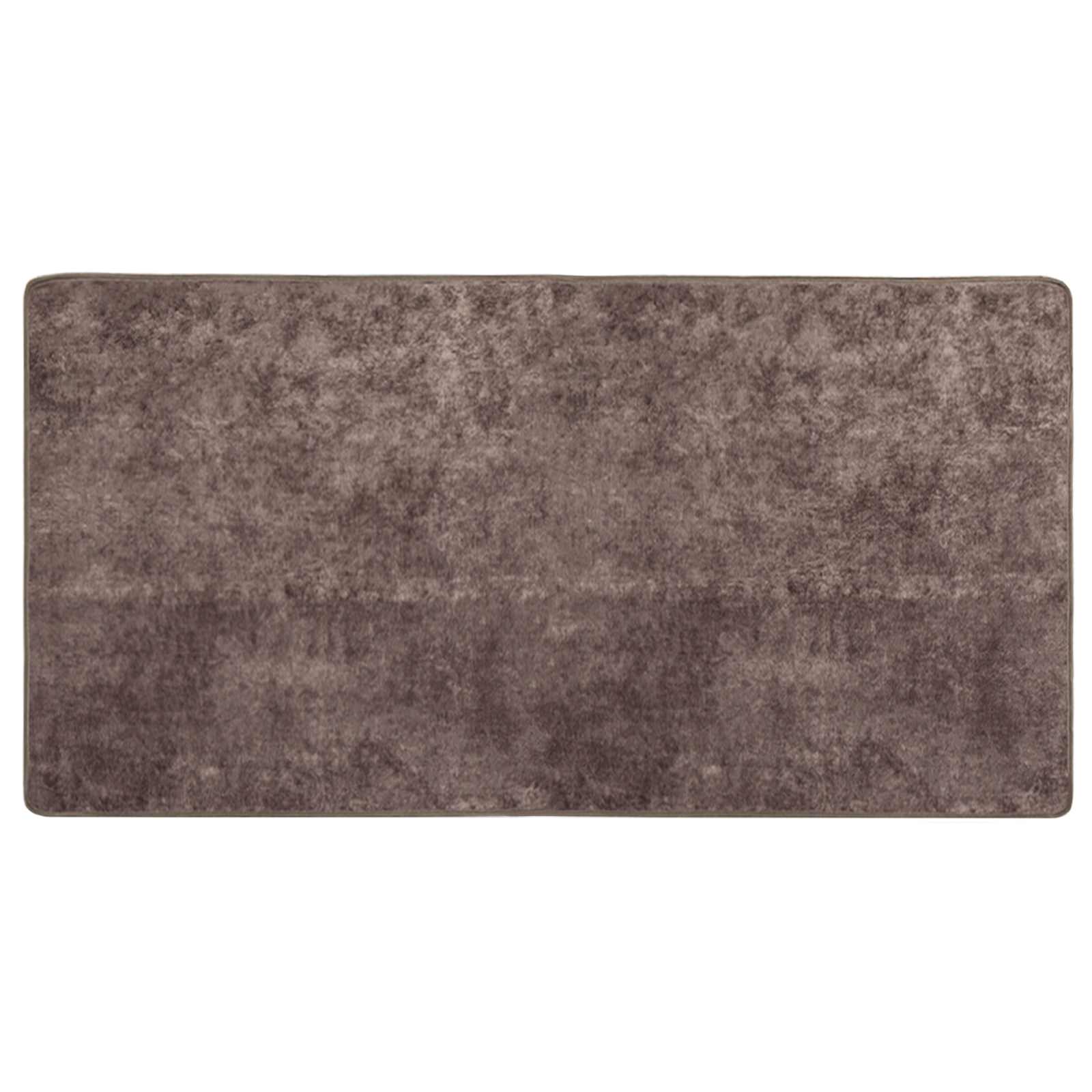 Teppe Runner MARSA Grå 200 x 100 cm Polyester og PVC vidaXL