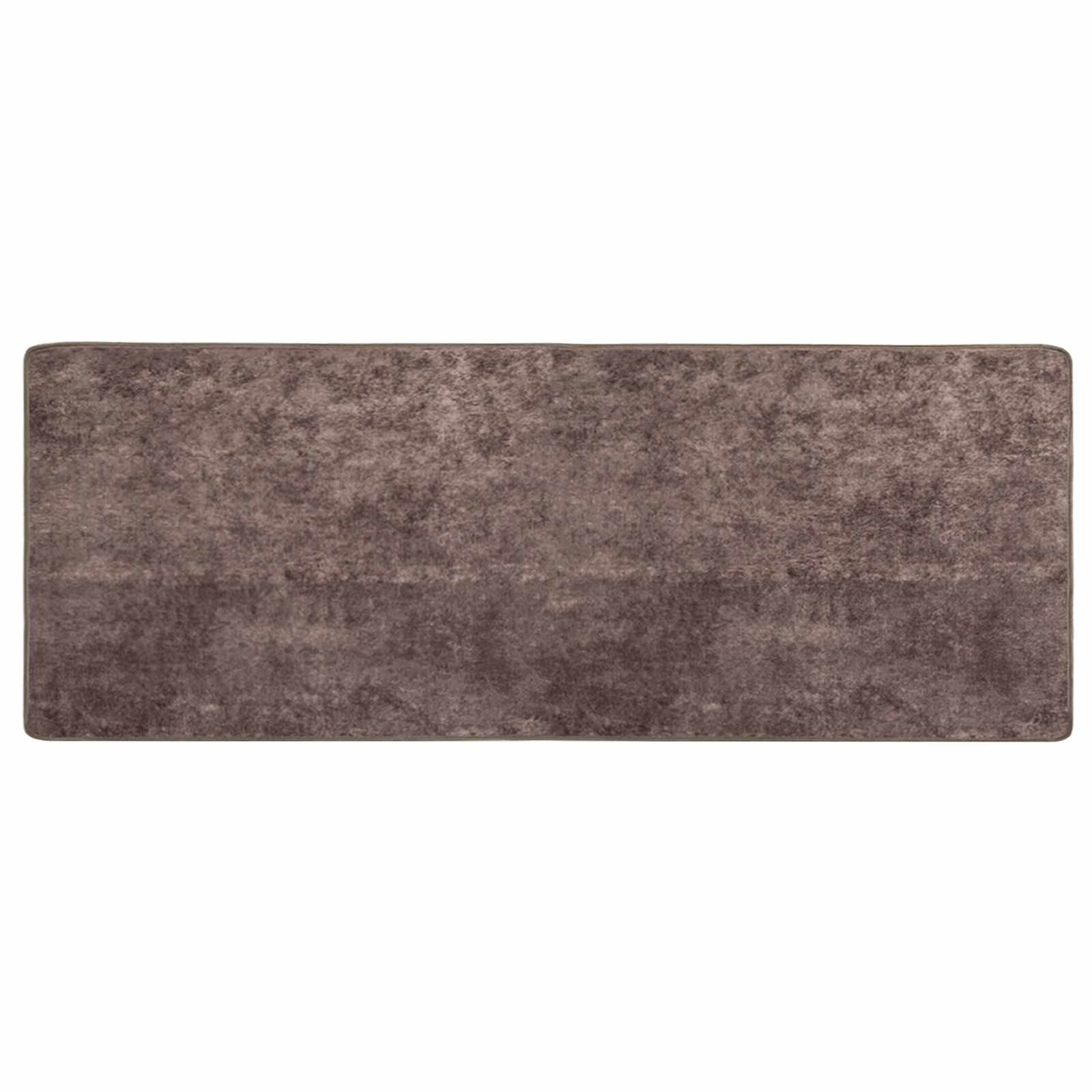 Teppe Runner MARSA Grå 250 x 100 cm Polyester og PVC vidaXL