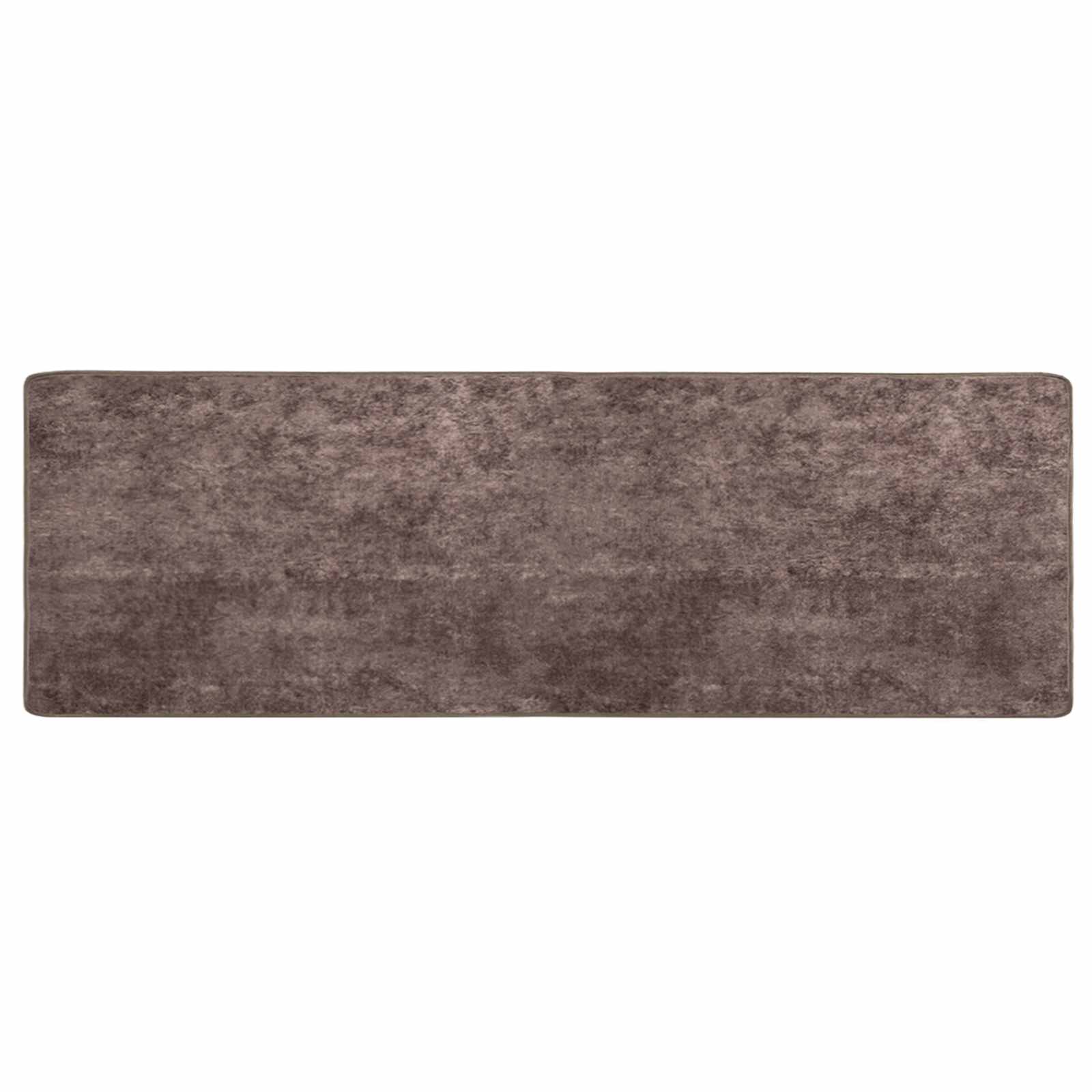 Teppe Runner MARSA Grå 300 x 100 cm Polyester og PVC vidaXL