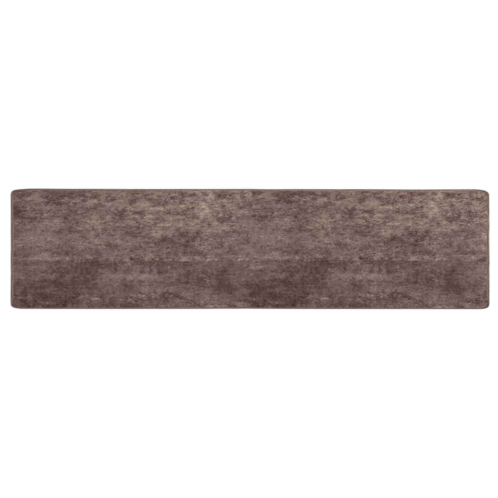 Teppe Runner MARSA Grå 450 x 100 cm Polyester og PVC vidaXL