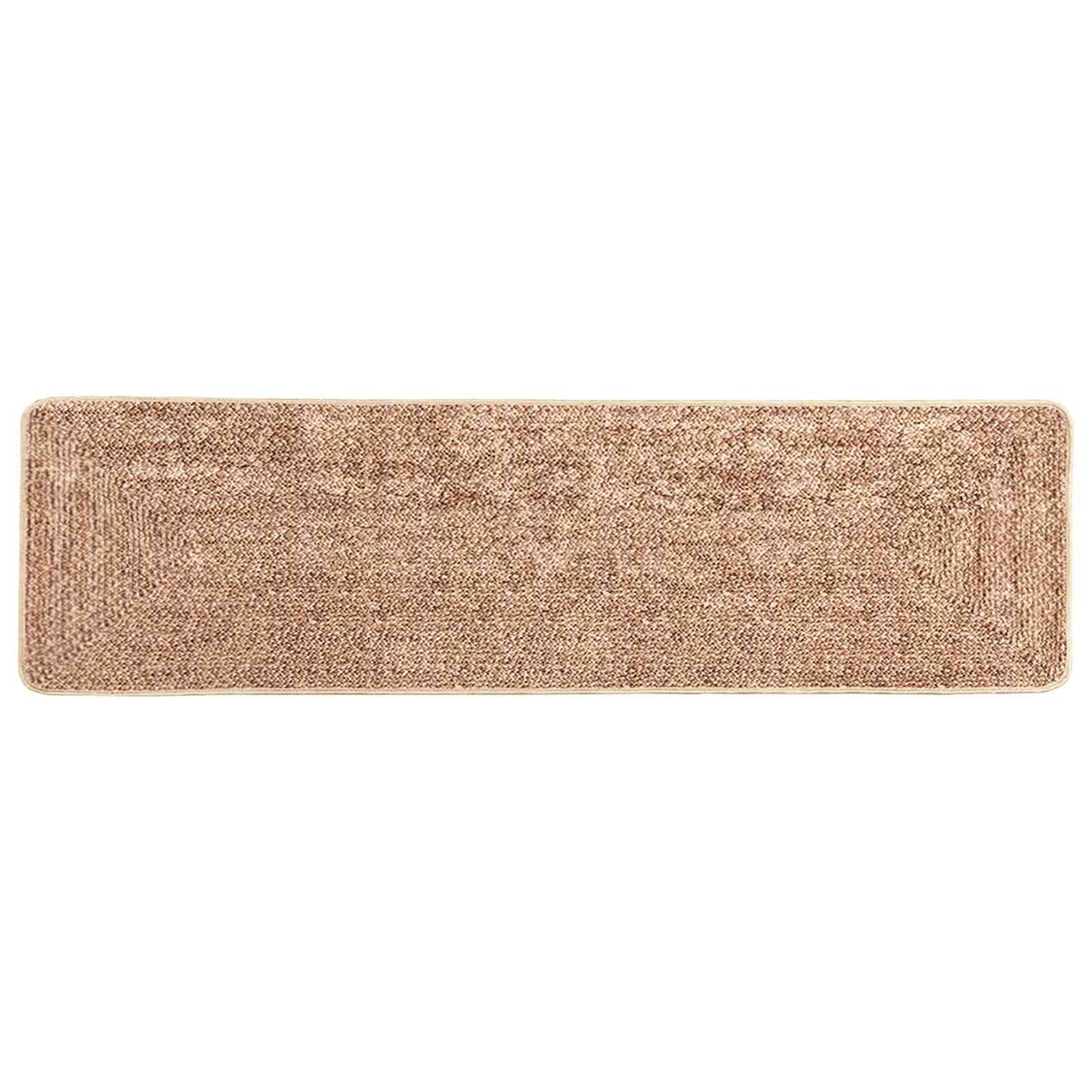 Teppe Runner MARSA Gul 50 x 200 cm Polyester og PVC