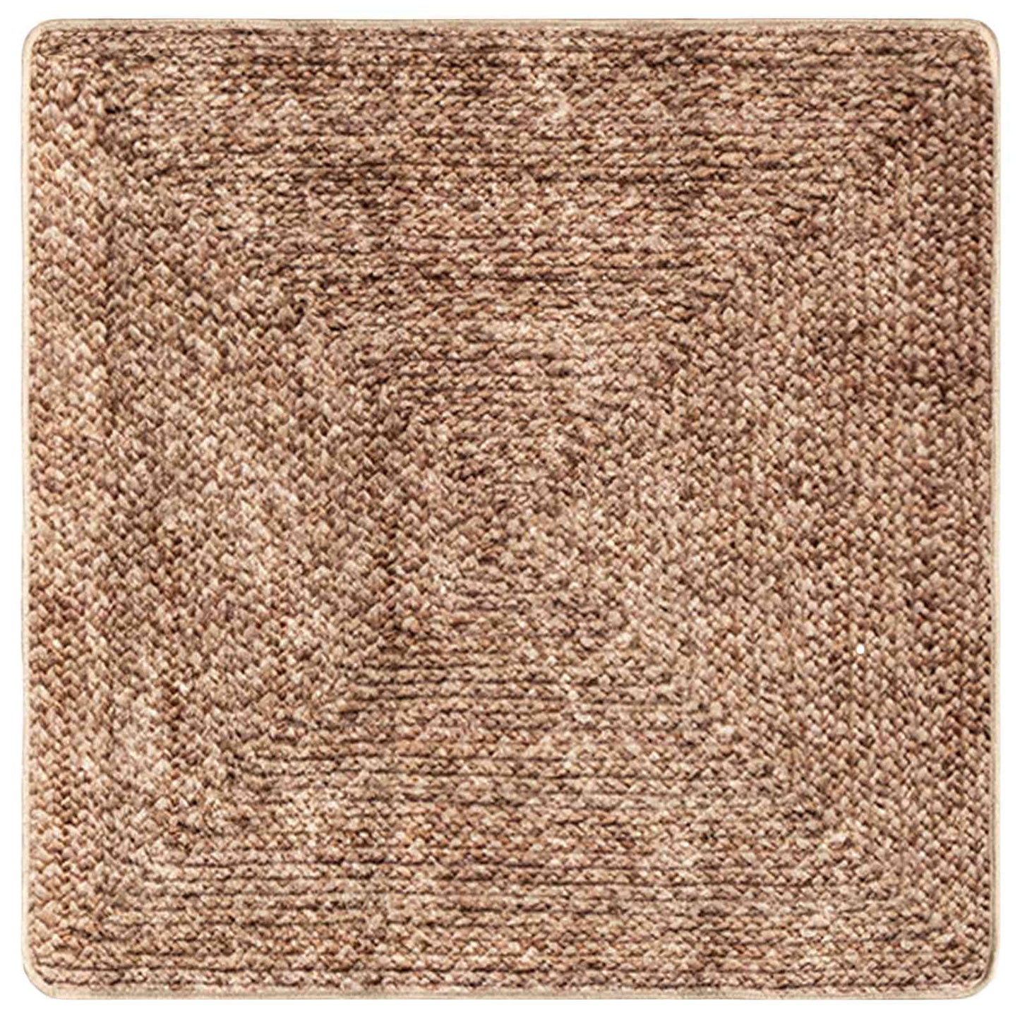 Teppe Runner MARSA Gul 100 x 100 cm Polyester og PVC