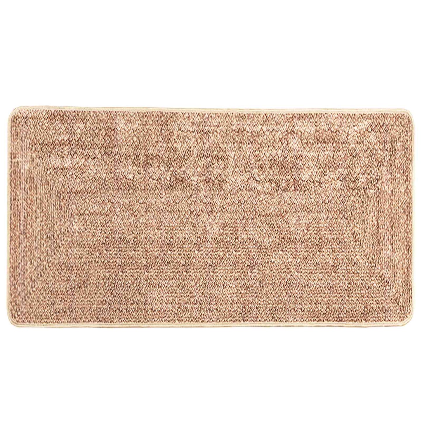 Teppe Runner MARSA Gul 100 x 150 cm Polyester og PVC