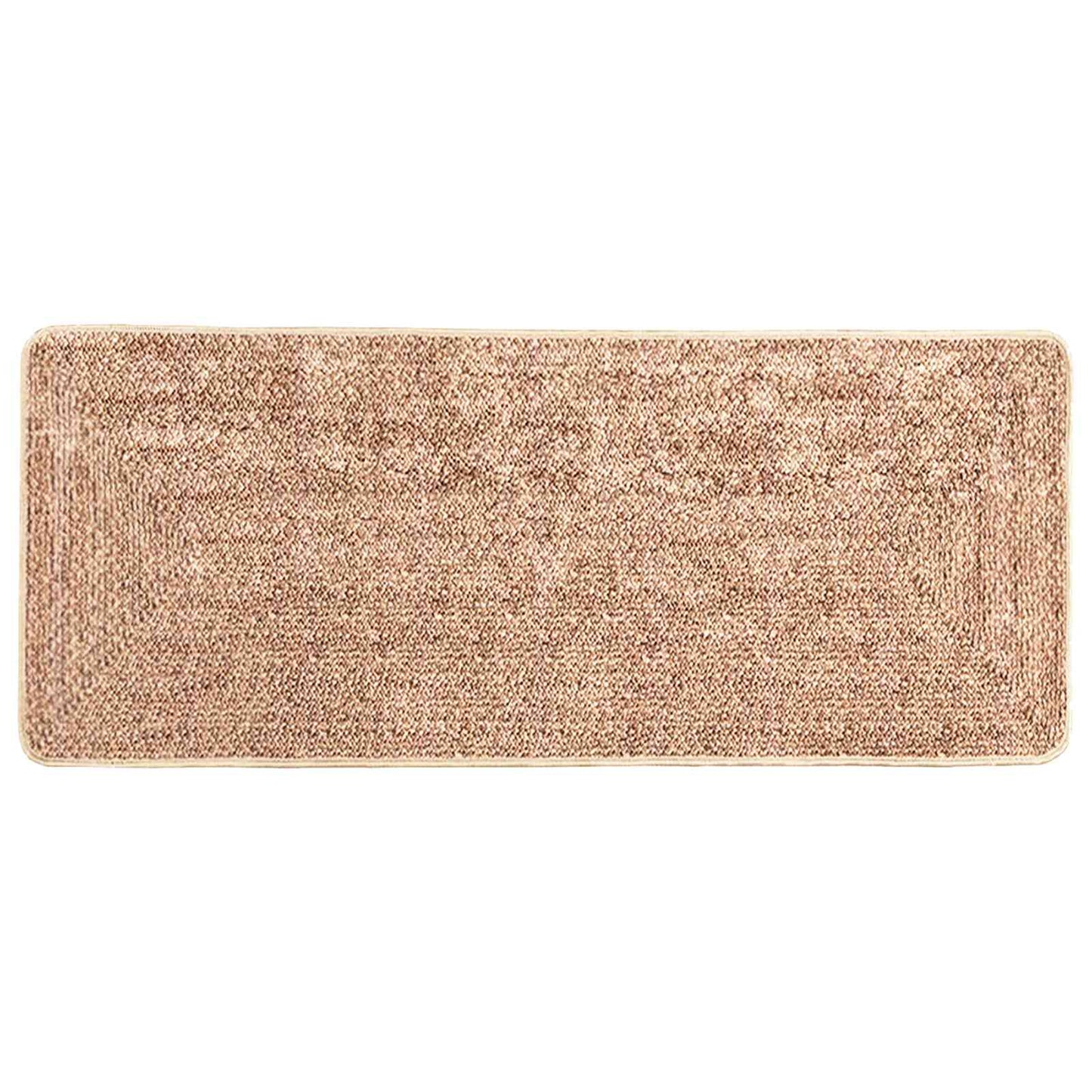 Teppe Runner MARSA Gul 100 x 200 cm Polyester og PVC