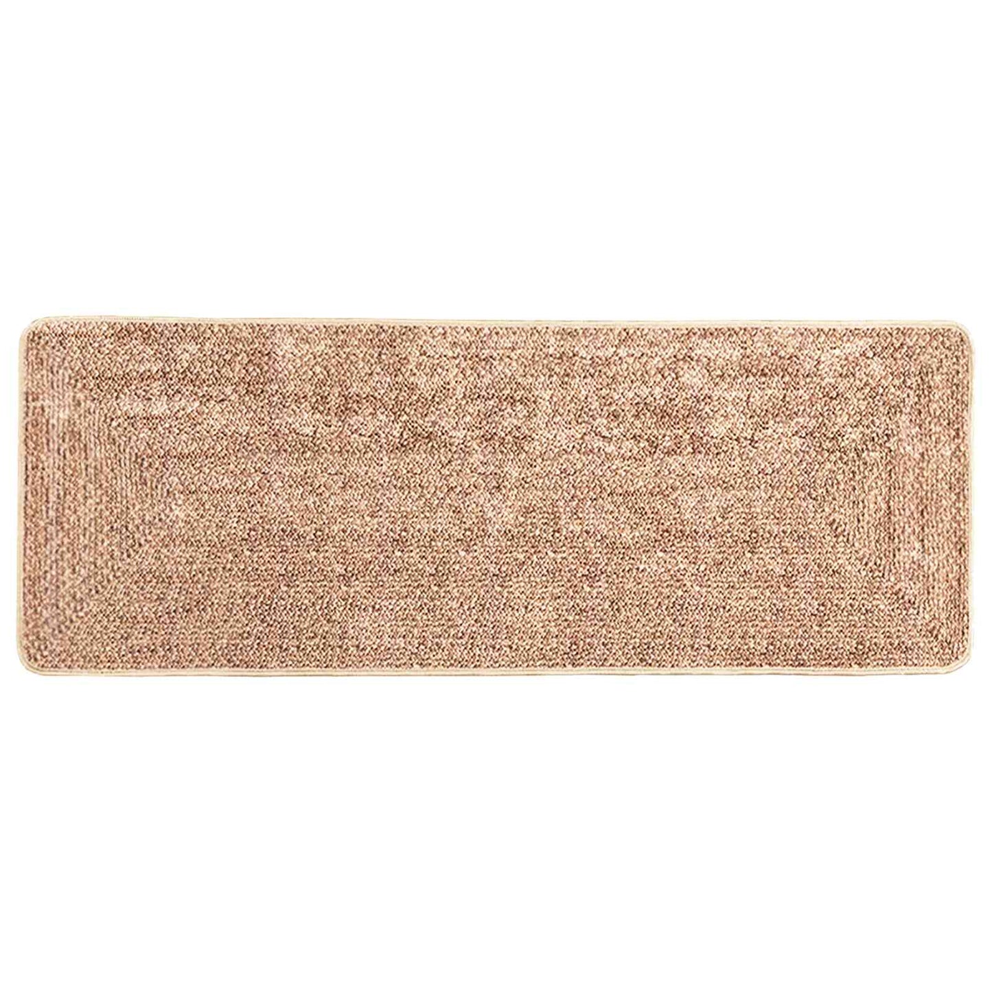Teppe Runner MARSA Gul 100 x 250 cm Polyester og PVC