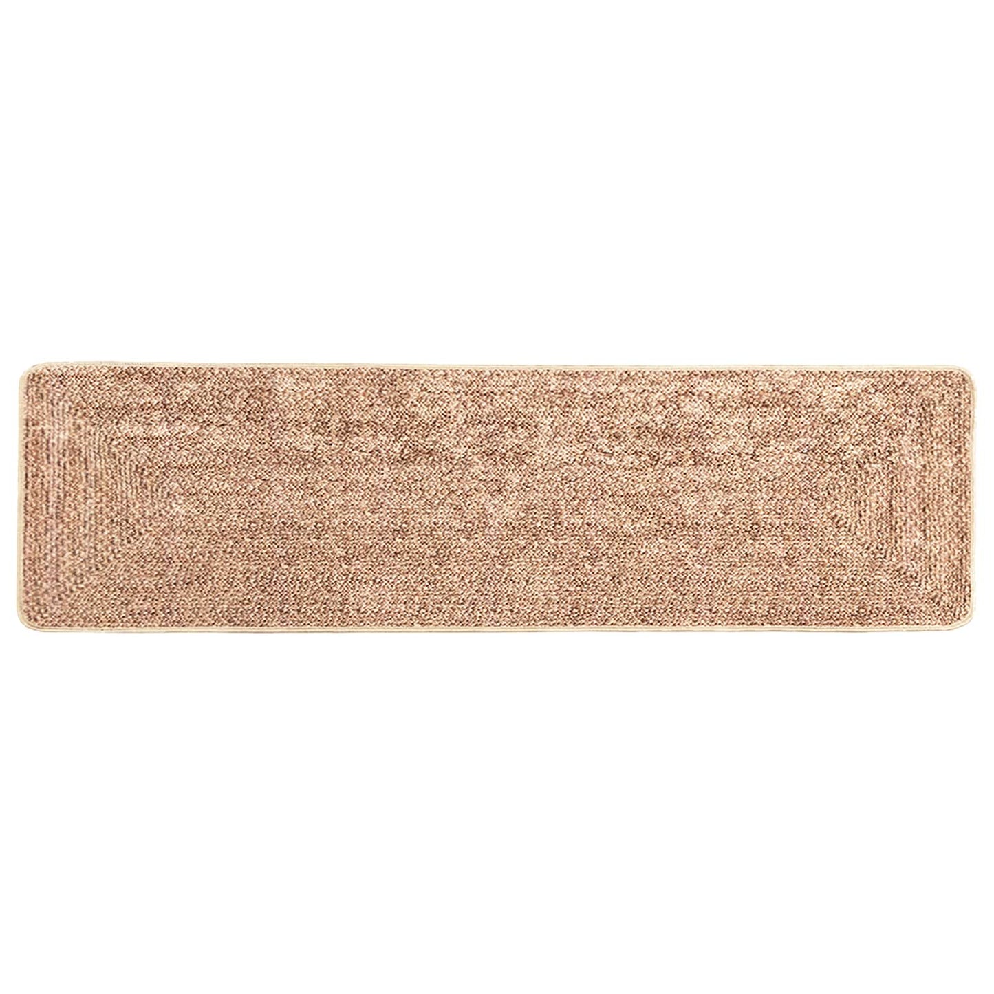 Teppe Runner MARSA Gul 100 x 400 cm Polyester og PVC