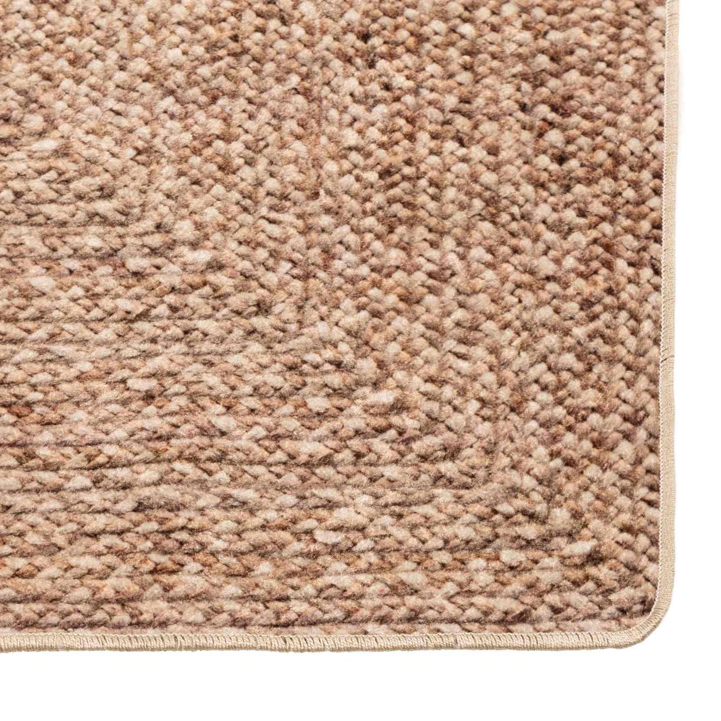 Teppe Runner MARSA Gul 100 x 450 cm Polyester og PVC