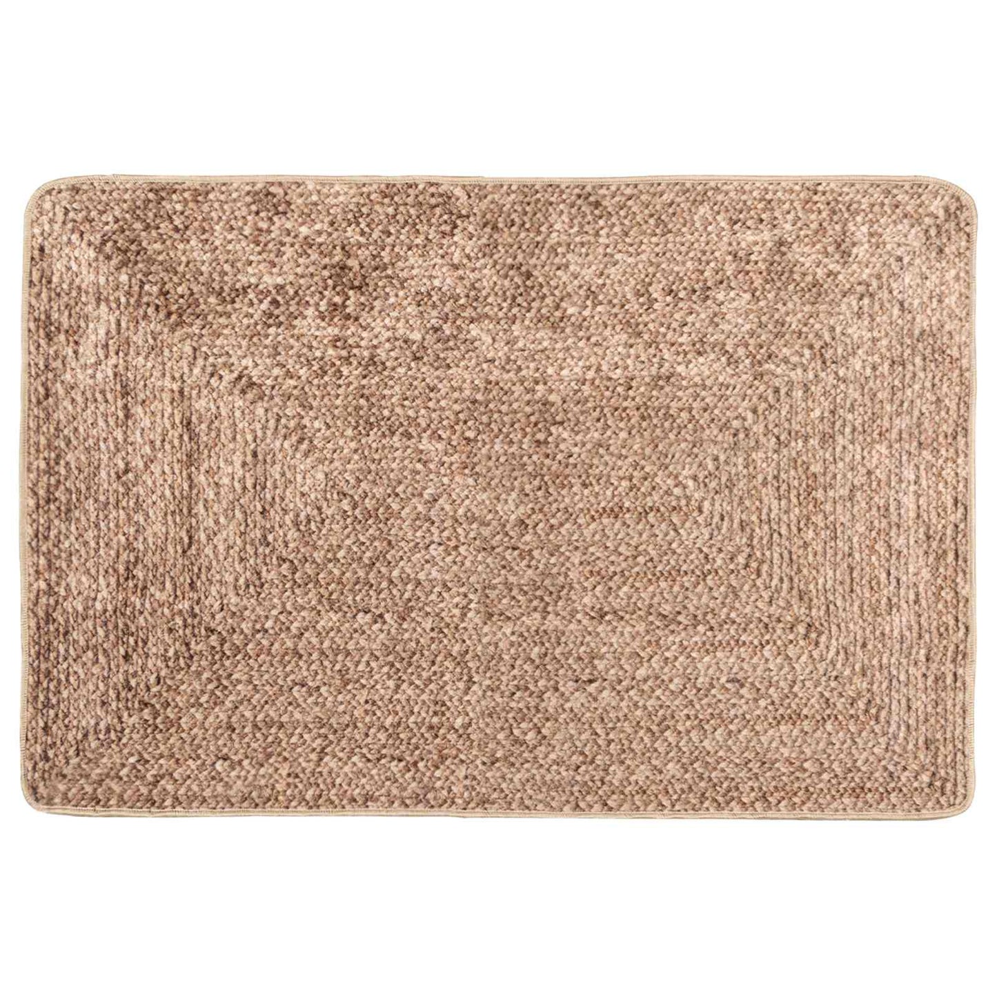 Teppe Runner MARSA Gul 120 x 170 cm Polyester og PVC