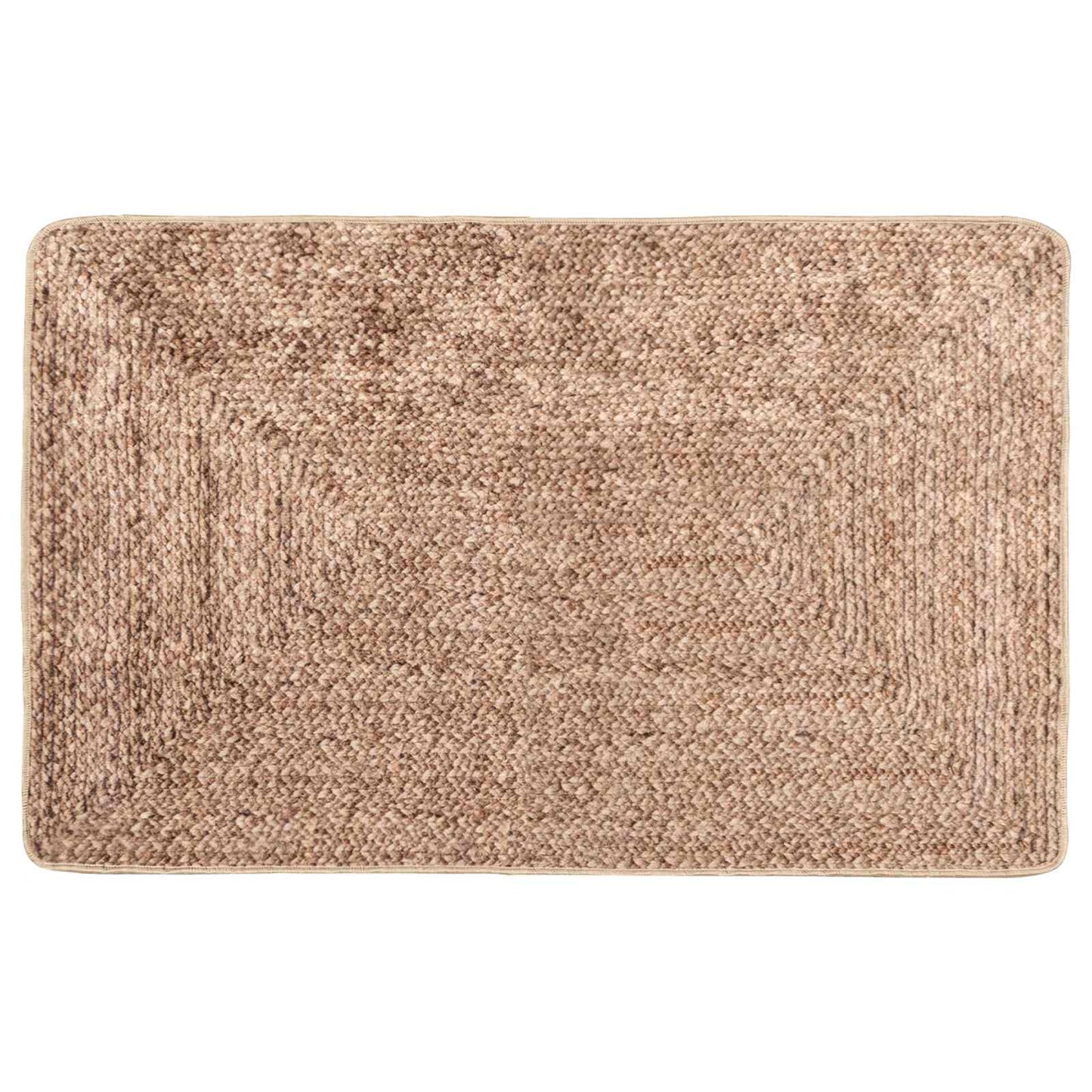 Teppe Runner MARSA Gul 190 x 300 cm Polyester og PVC