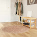 Teppe Runner MARSA Gul 120 x 120 cm Polyester og PVC