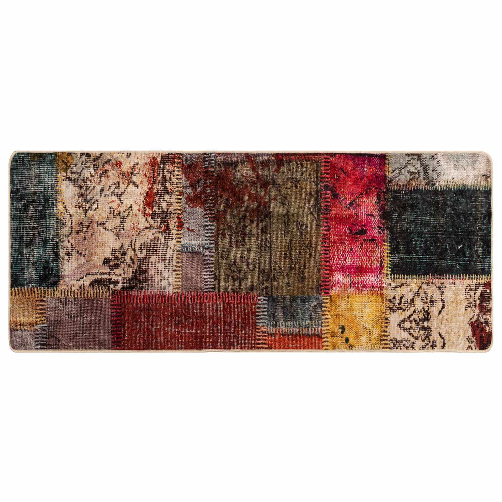 Teppe Runner MARSA Flerfarget 100 x 50 cm Polyester og PVC vidaXL