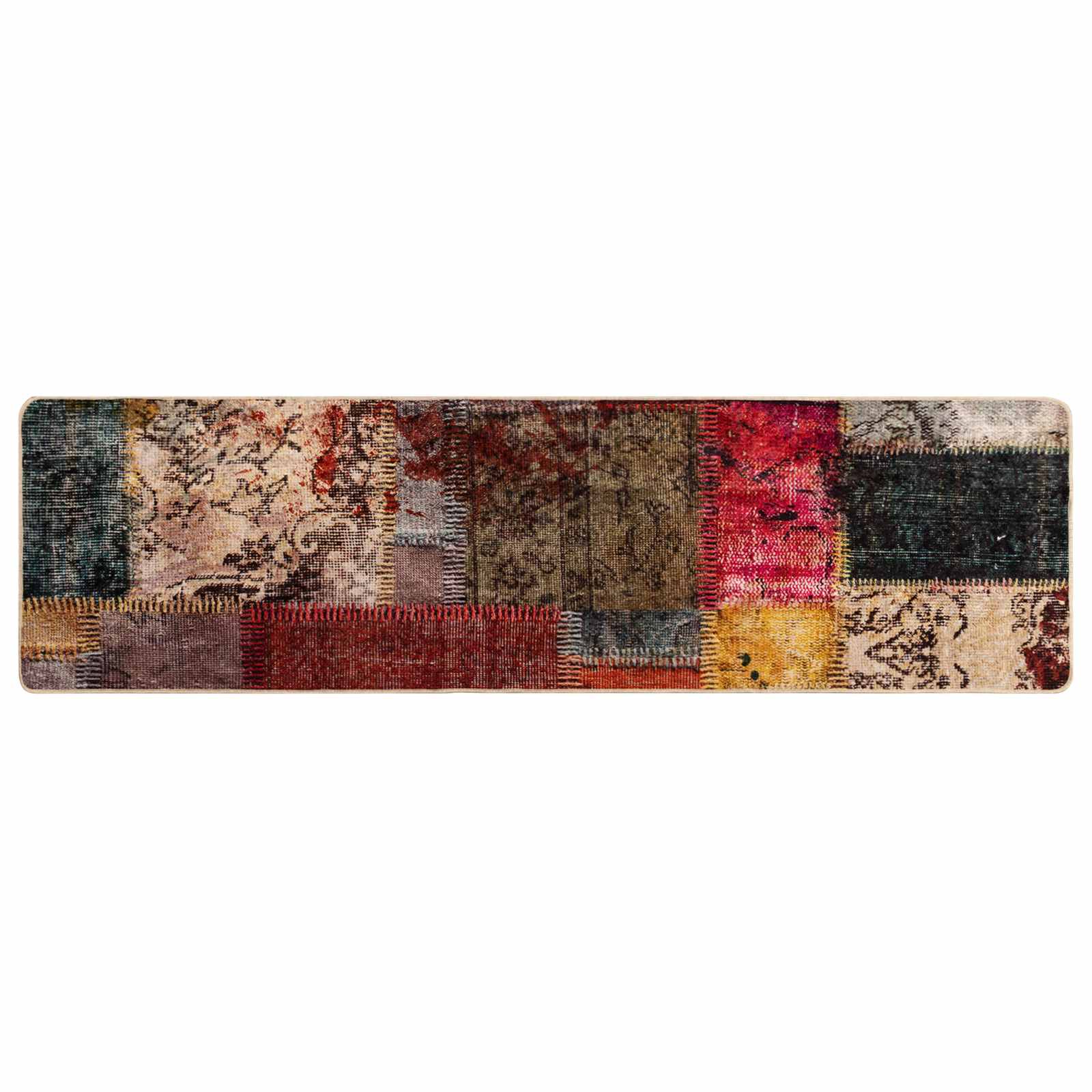 Teppe Runner MARSA Flerfarget 200 x 50 cm Polyester og PVC vidaXL