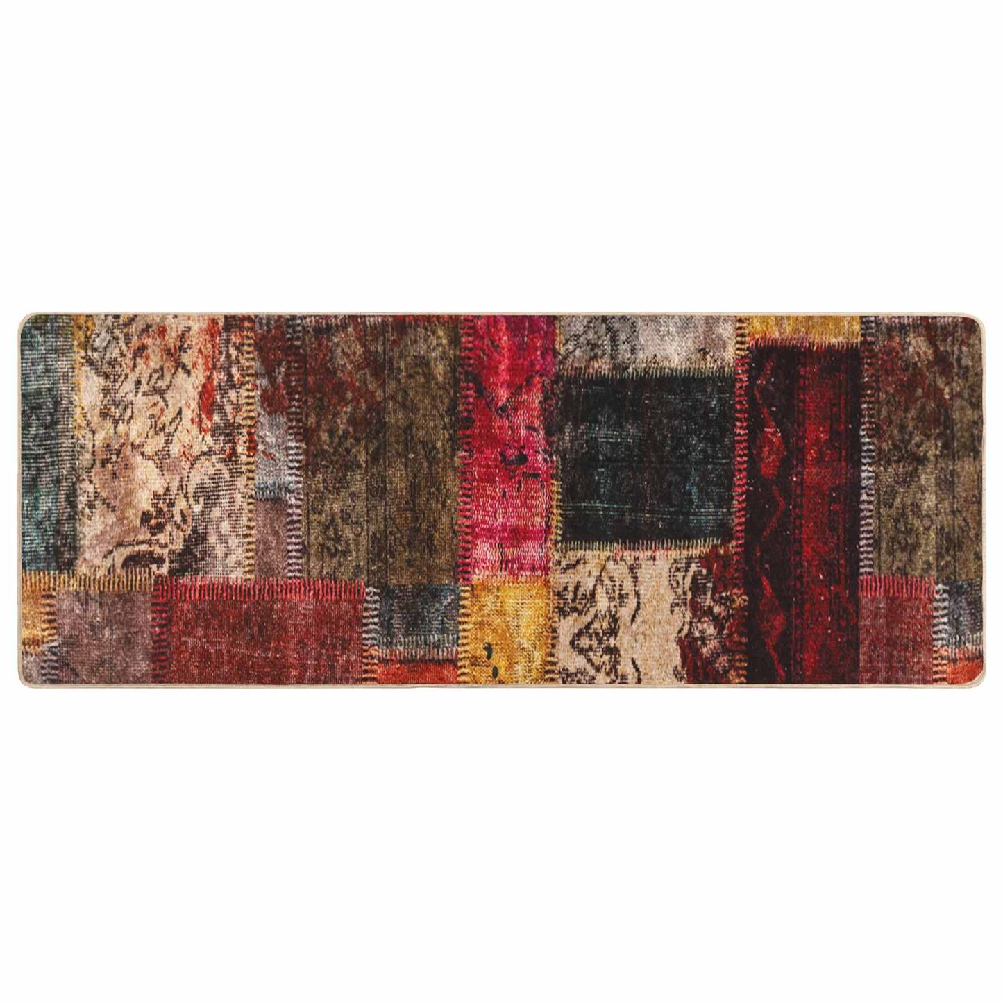 Teppe Runner MARSA Flerfarget 200 x 80 cm Polyester og PVC vidaXL