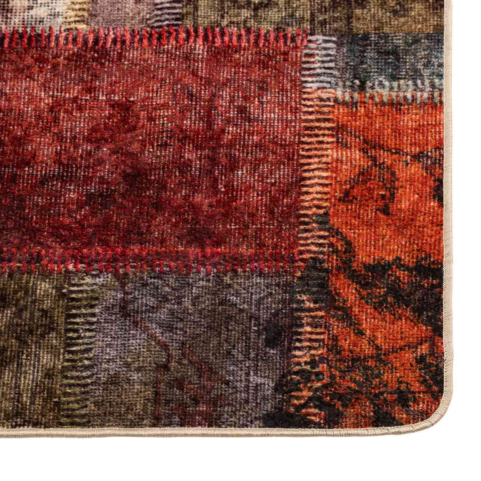 Teppe Runner MARSA Flerfarget 250 x 80 cm Polyester og PVC vidaXL