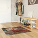 Teppe Runner MARSA Flerfarget 100 x 100 cm Polyester og PVC vidaXL