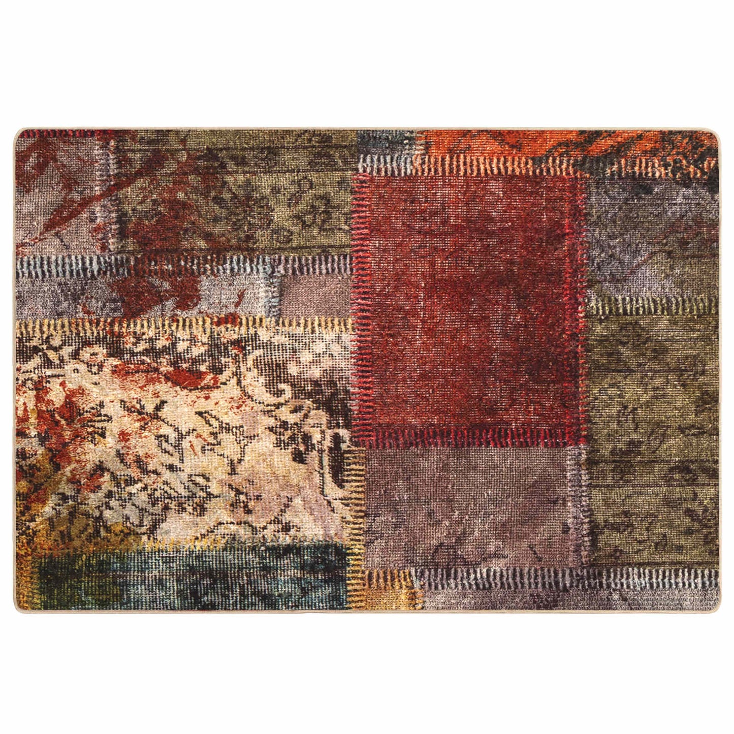 Teppe Runner MARSA Flerfarget 150 x 100 cm Polyester og PVC vidaXL