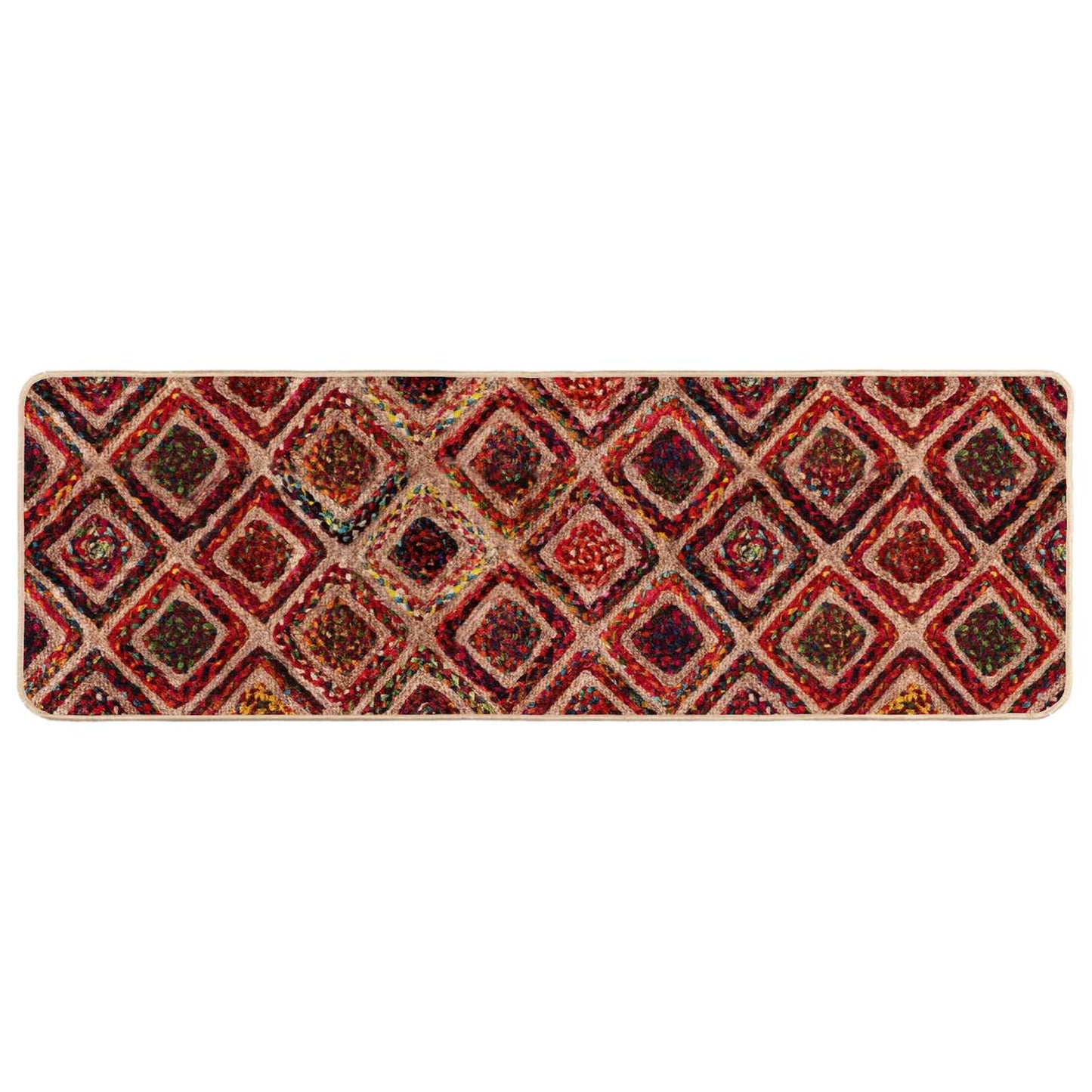Teppe Runner MARSA Flerfarget 50 x 100 cm Polyester og PVC