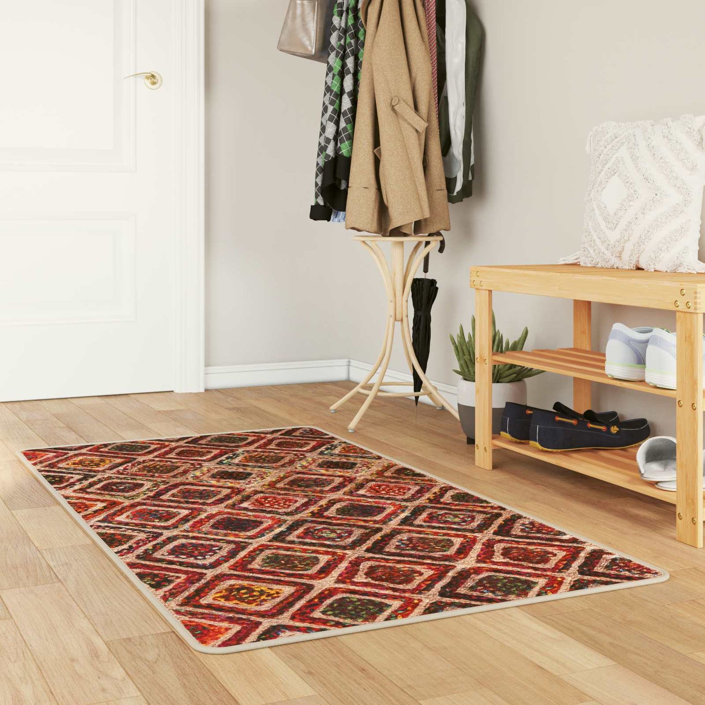 Teppe Runner MARSA Flerfarget 80 x 100 cm Polyester og PVC