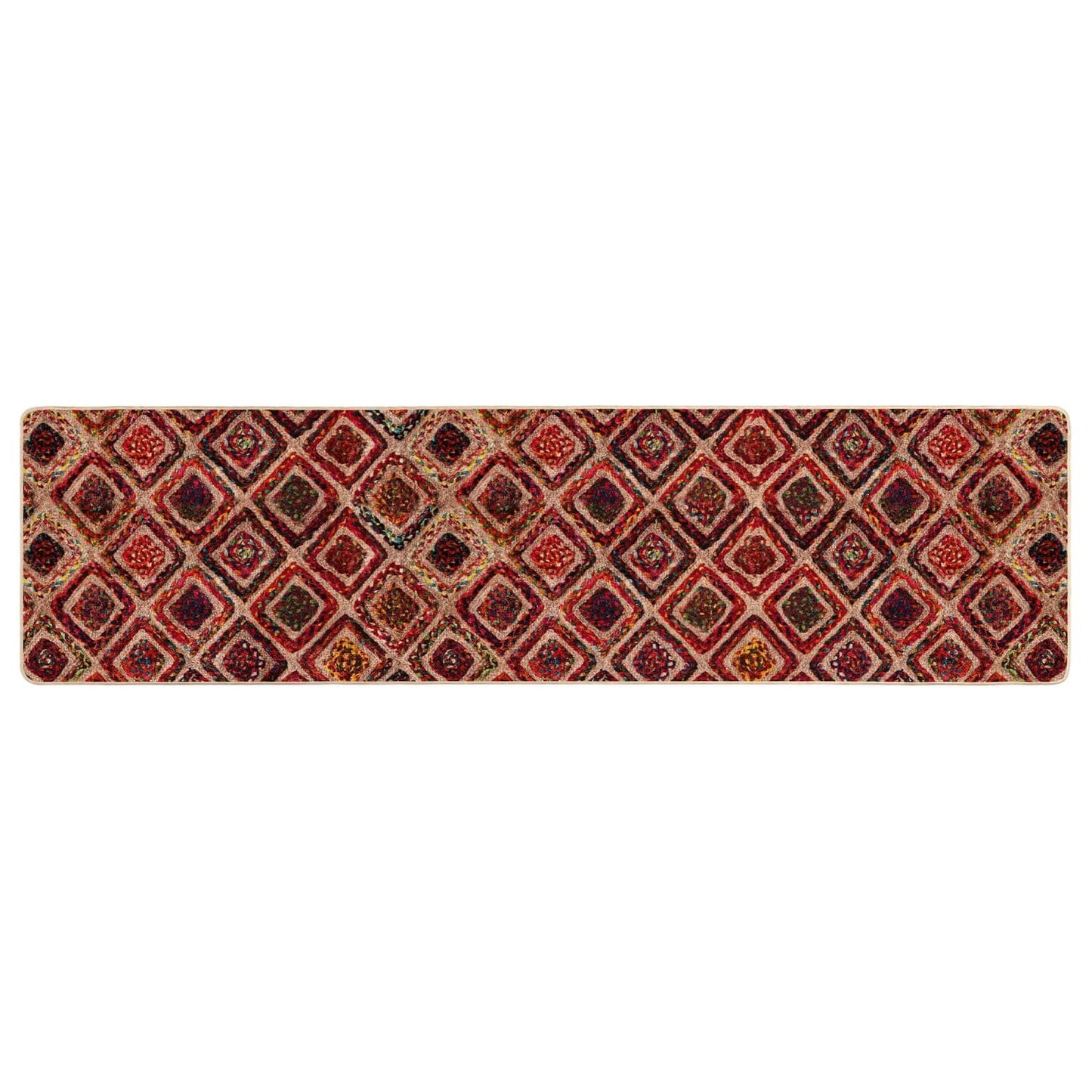 Teppe Runner MARSA Flerfarget 80 x 250 cm Polyester og PVC