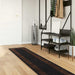 Teppe Runner MARSA Svart 50 x 300 cm Polyester og PVC