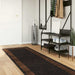 Teppe Runner MARSA Svart 100 x 350 cm Polyester og PVC