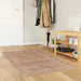 Teppe Runner MARSA Hvit 80 x 100 cm Polyester og PVC