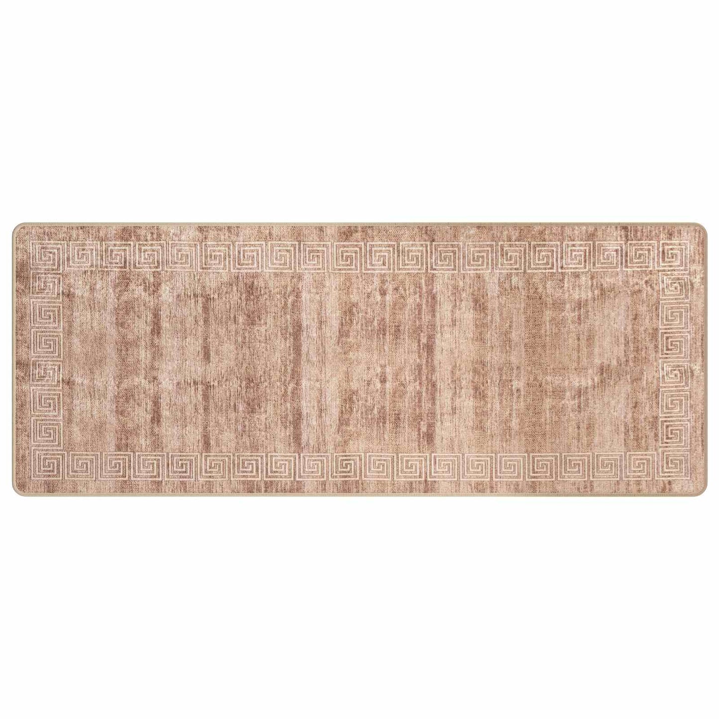 Teppe Runner MARSA Hvit 80 x 200 cm Polyester og PVC