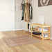 Teppe Runner MARSA Hvit 100 x 100 cm Polyester og PVC
