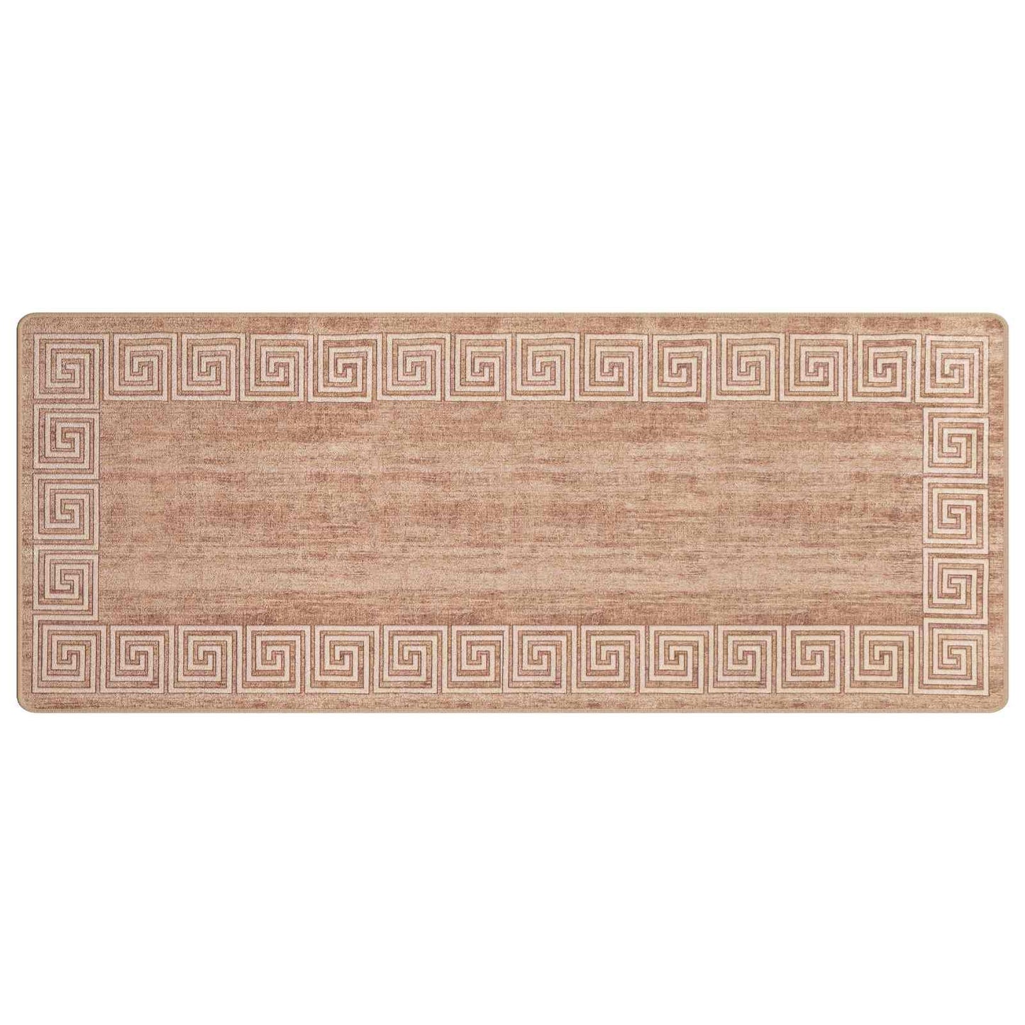 Teppe Runner MARSA Hvit 100 x 450 cm Polyester og PVC