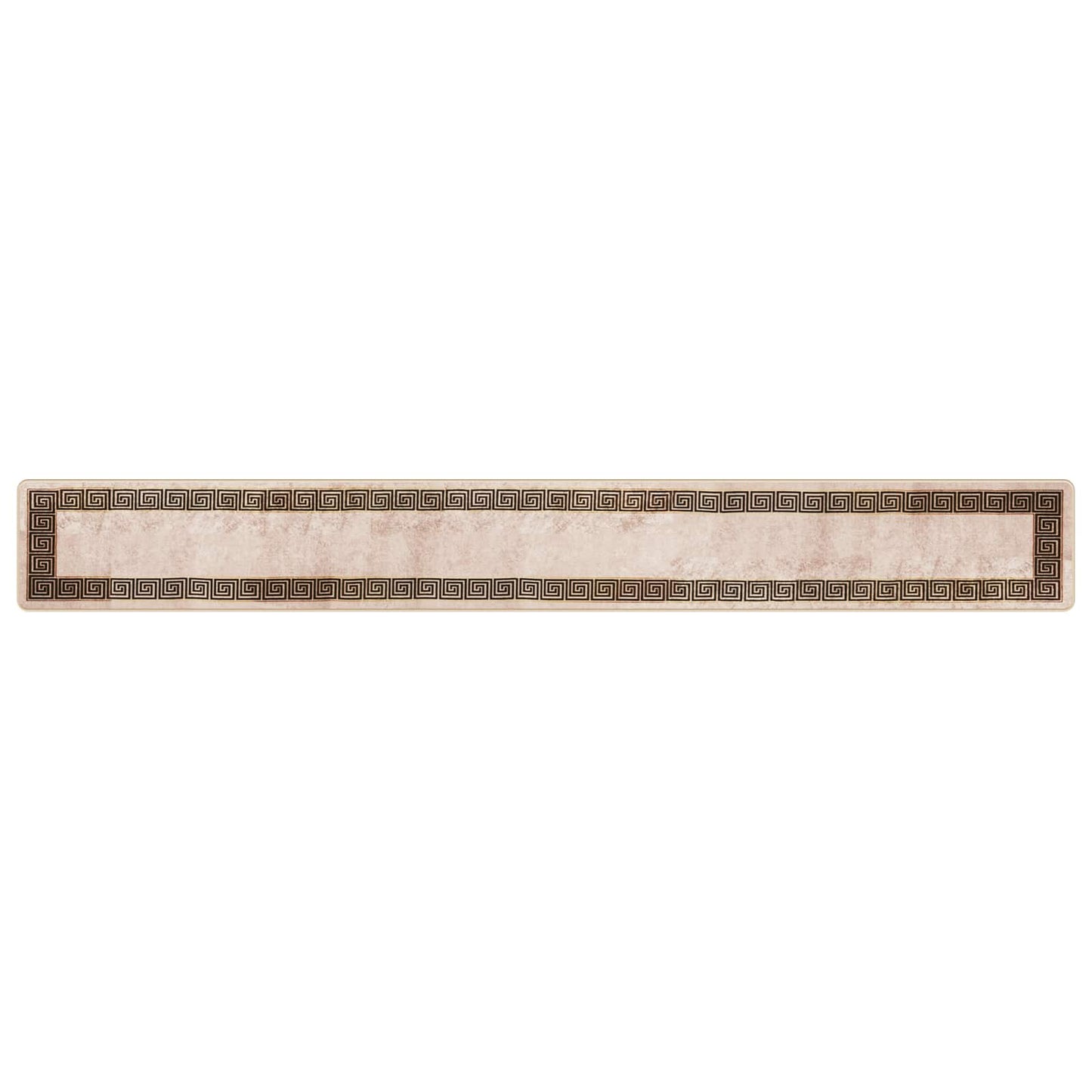 Teppe Runner MARSA Svart 50 x 400 cm Polyester og PVC