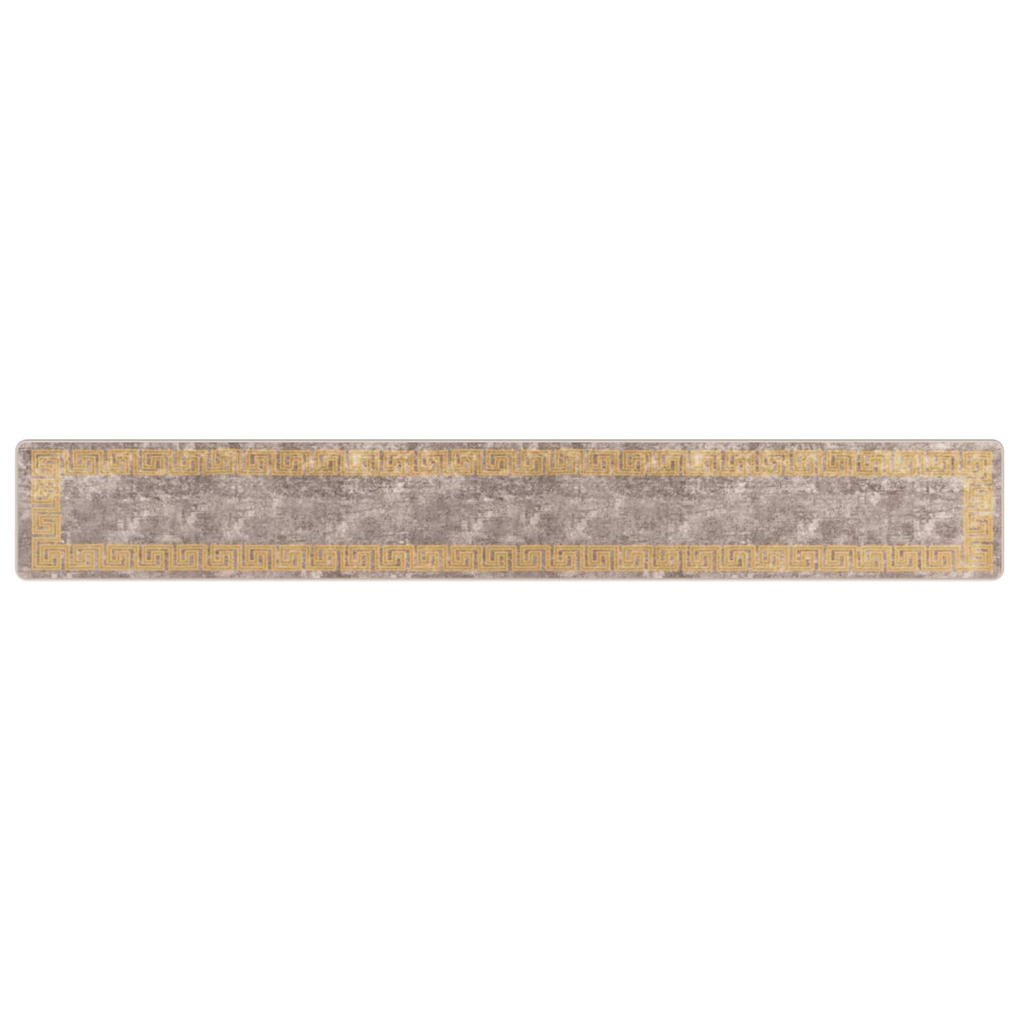 Teppe Runner MARSA Grå 50 x 350 cm Polyester og PVC