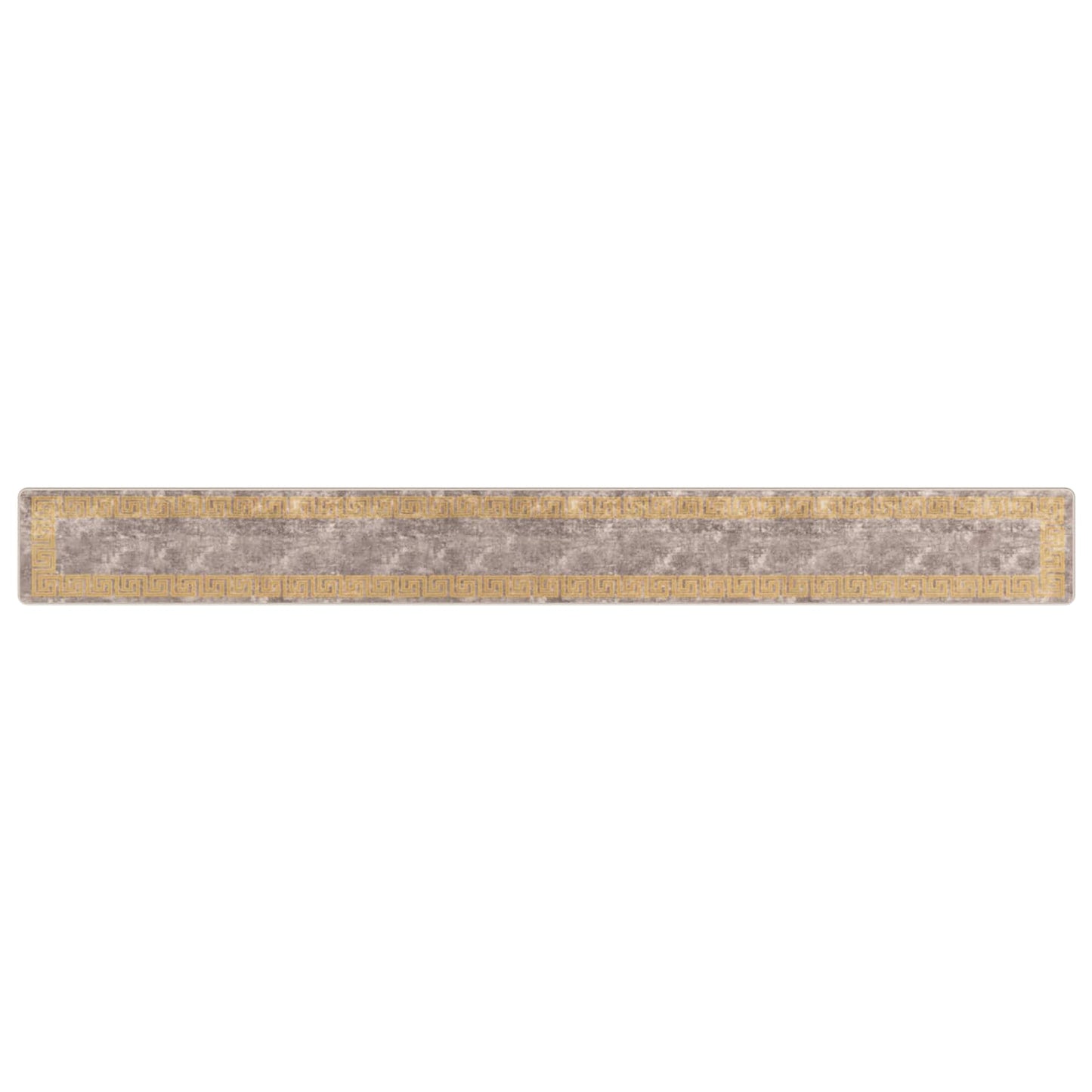 Teppe Runner MARSA Grå 50 x 450 cm Polyester og PVC