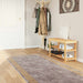 Teppe Runner MARSA Grå 80 x 250 cm Polyester og PVC