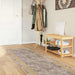 Teppe Runner MARSA Grå 80 x 450 cm Polyester og PVC