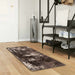 Teppe Runner MARSA Svart 50 x 150 cm Polyester og PVC