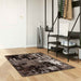 Teppe Runner MARSA Svart 80 x 200 cm Polyester og PVC