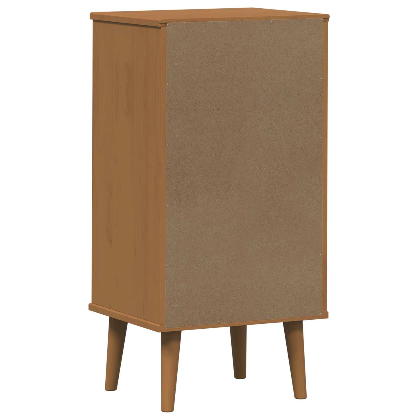 Kommode MOLDE Karamell 40 x 35 x 82 cm Heltre furu