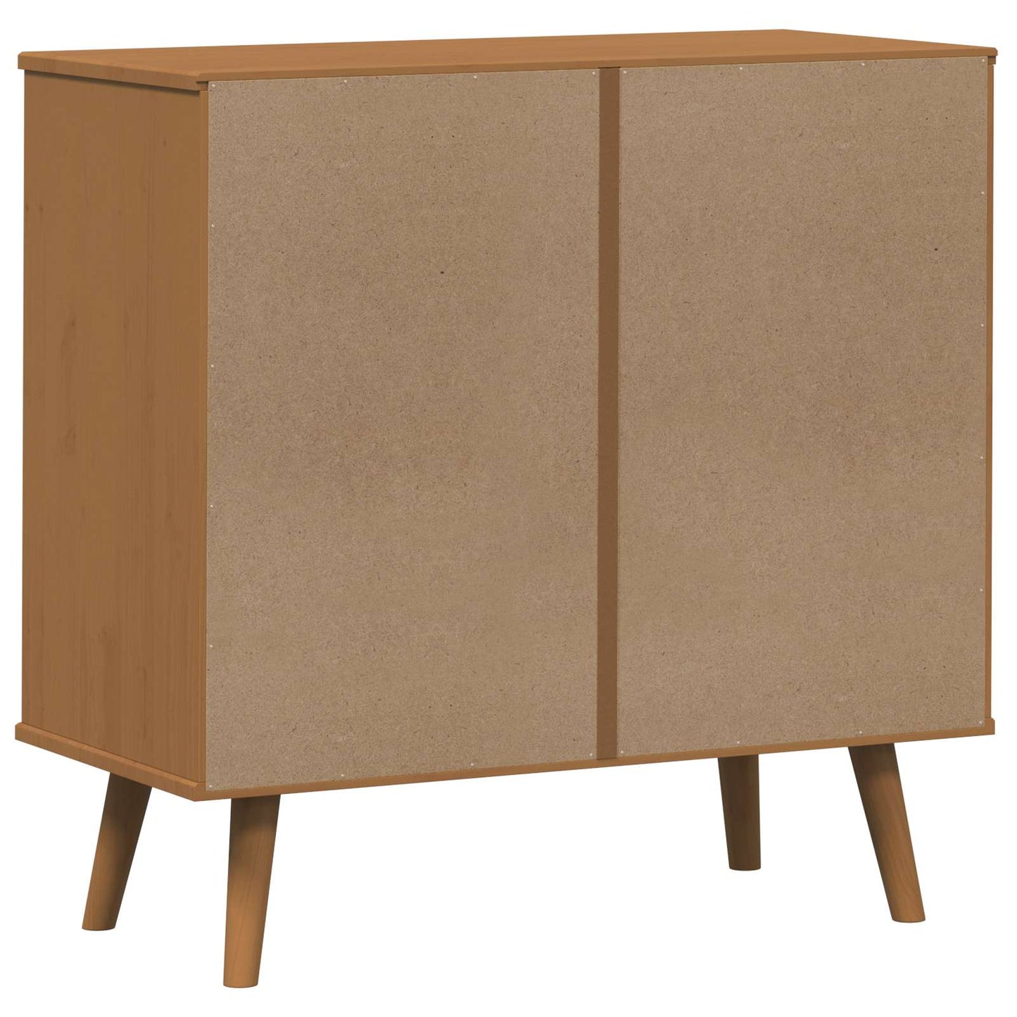 Kommode MOLDE Karamell 80 x 40 x 80 cm Heltre furu