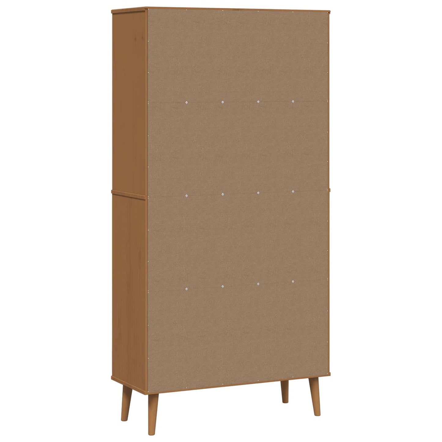 Bokhylle MOLDE 85 x 35 x 170,5 cm Heltre furu Karamell