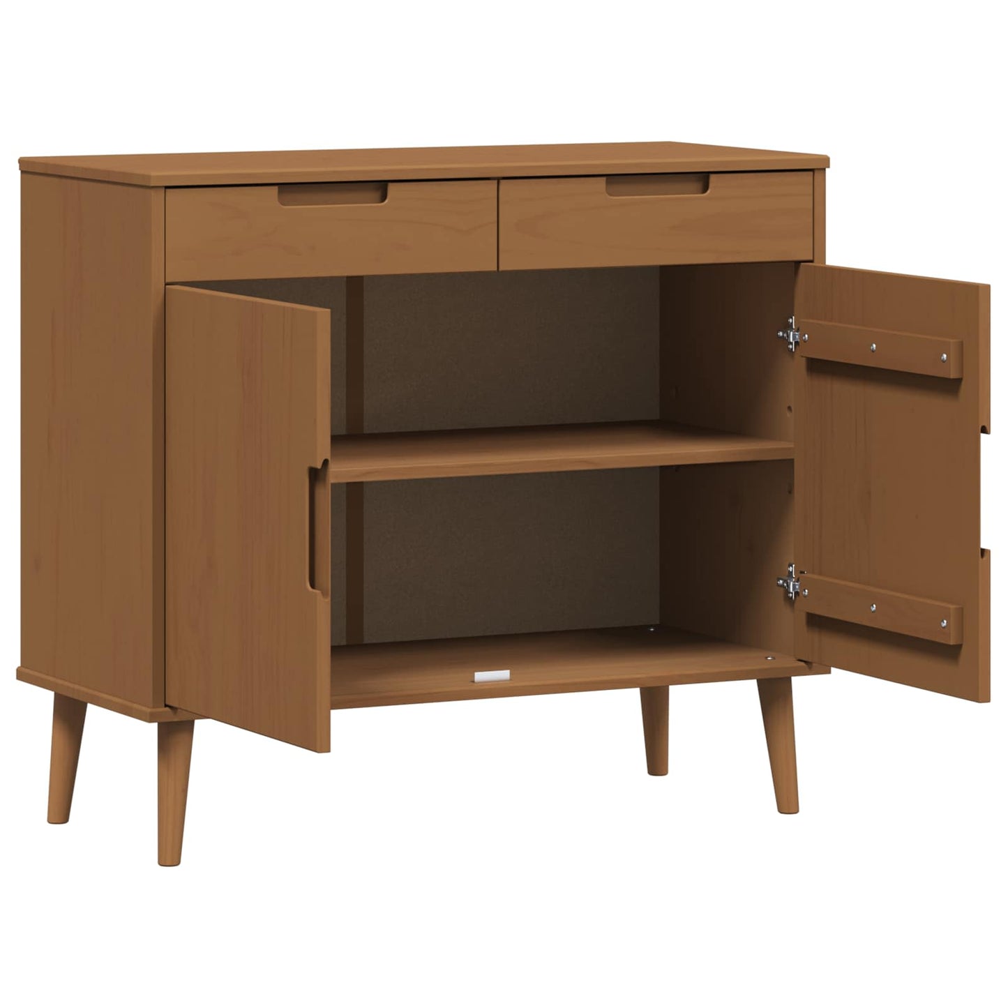 Serviesskap MOLDE Karamell 90 x 40 x 80 cm