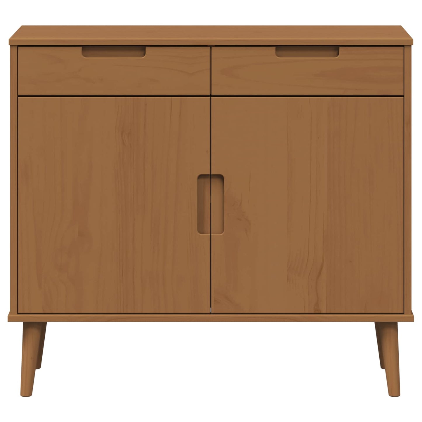 Serviesskap MOLDE Karamell 90 x 40 x 80 cm
