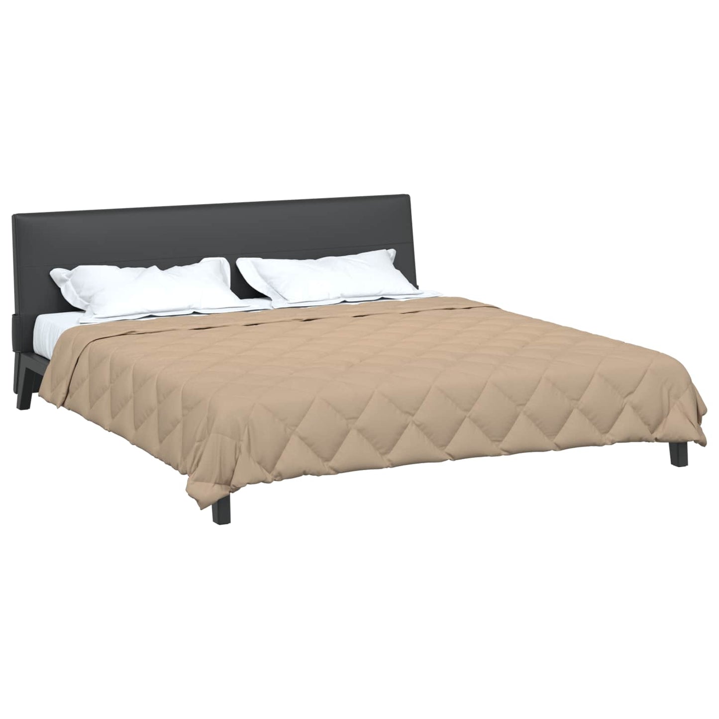Sommerdyne Gråbrun 200 x 200 cm Mikrofiber