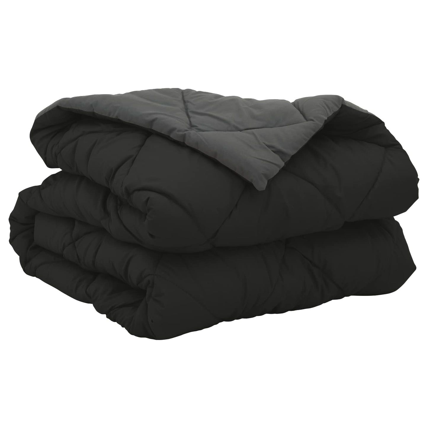 Sommerdyne Svart og Anthracite 220 x 155 cm Mikrofiber