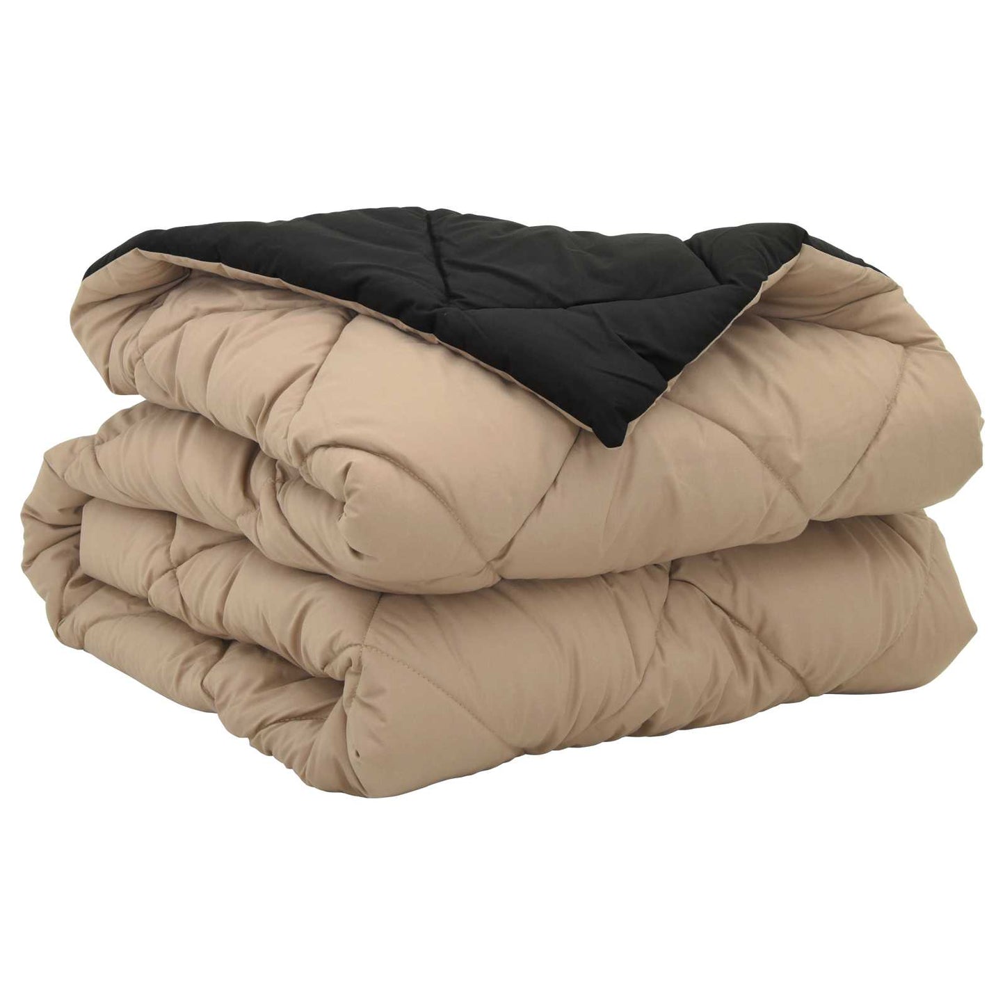 Sommerdyne Svart og Taupe 200 x 140 cm Mikrofiber